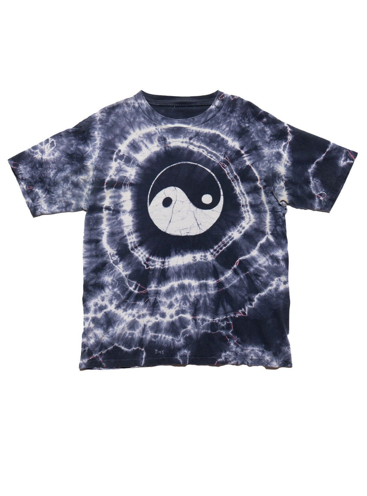 Vintage Das Das Yin Yang Tie Dye T Shirt Rare - UNIF Vintage