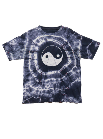 Vintage Das Das Yin Yang Tie Dye T Shirt Rare - UNIF Vintage