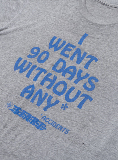 Vintage I Went 90 Days Without Any * Accidents Tee - UNIF Vintage