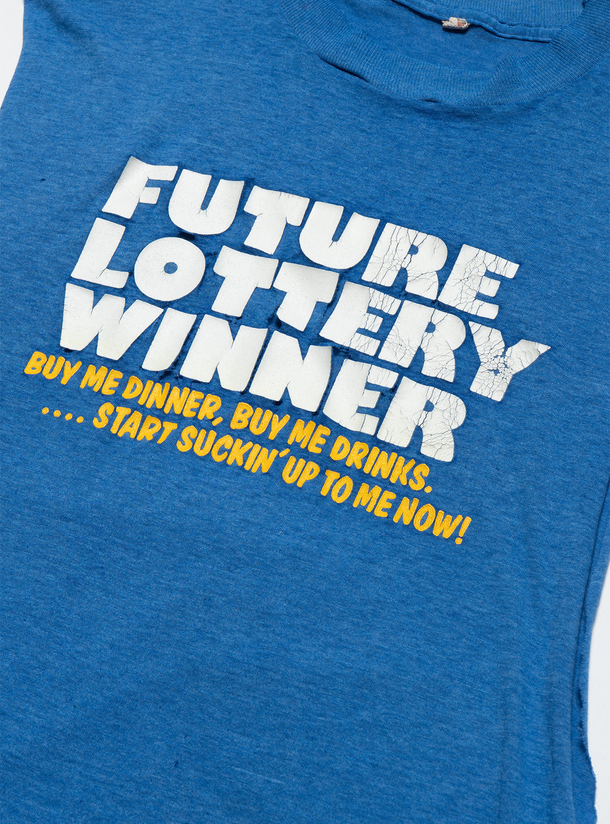 Vintage Future Lottery Winner Sleeveless Tee - UNIF Vintage