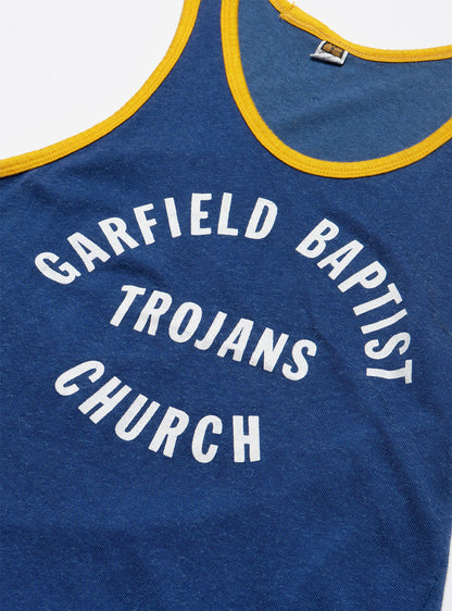 Vintage Garfield Baptist Church Trojans Tank - UNIF Vintage