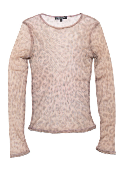 Vintage Betsy Johnson Cheetah Print Long Sleeve Top - UNIF Vintage