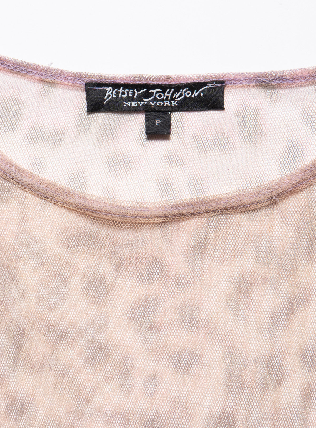 Vintage Betsy Johnson Cheetah Print Long Sleeve Top - UNIF Vintage