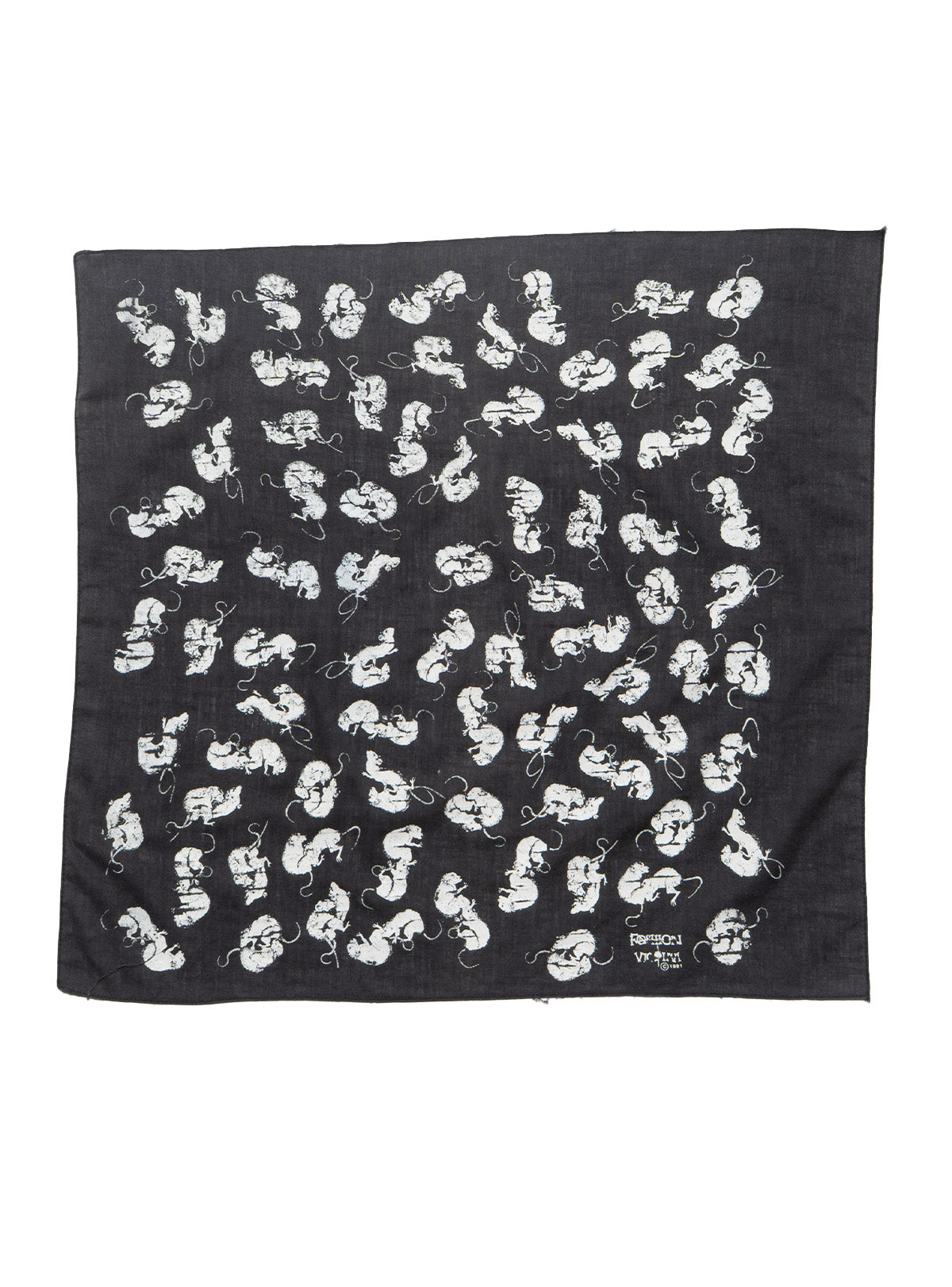 Vintage Fashion Victim Rat Bandana - UNIF Vintage