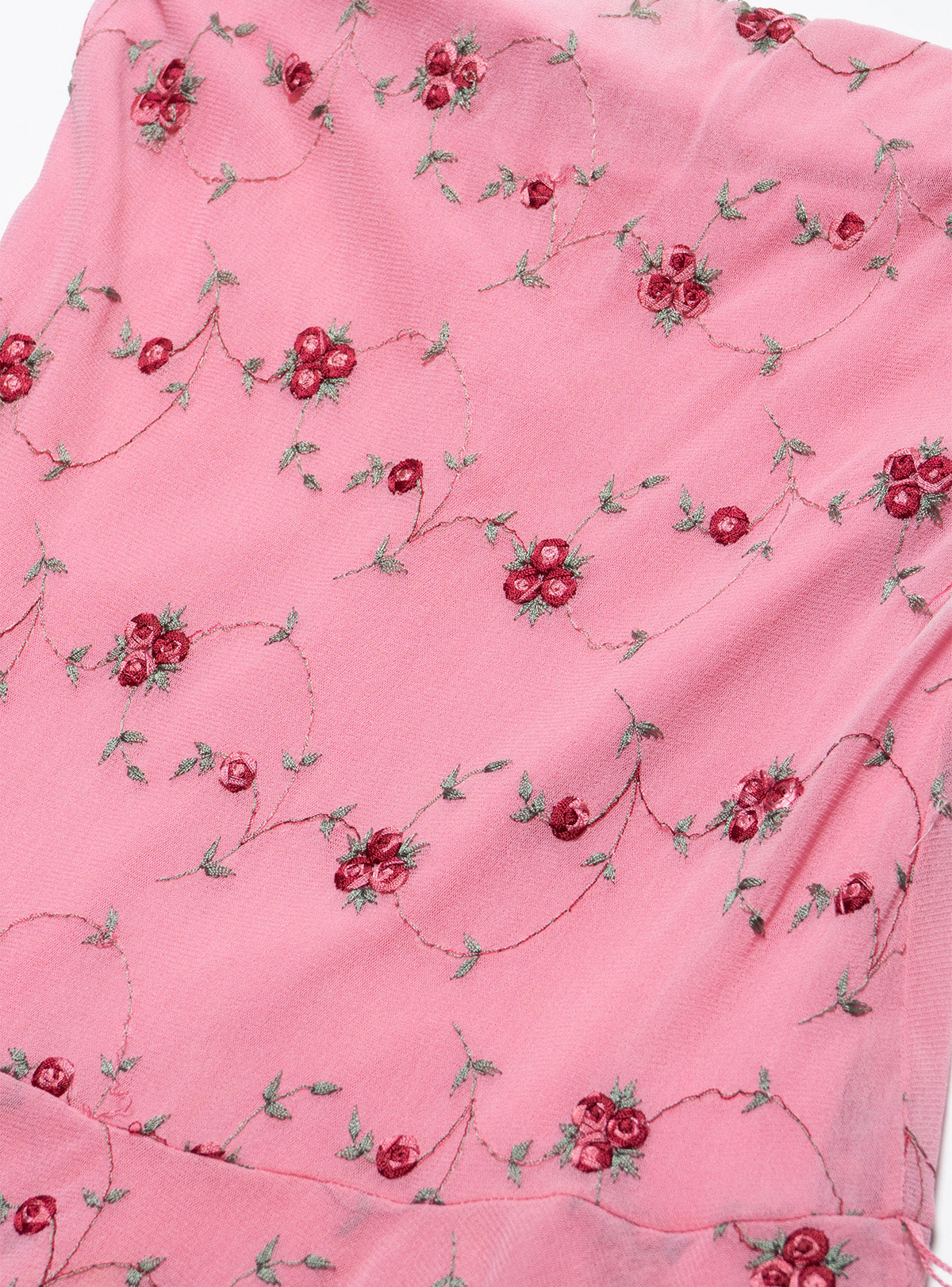 Vintage Pink Floral Dress - UNIF Vintage