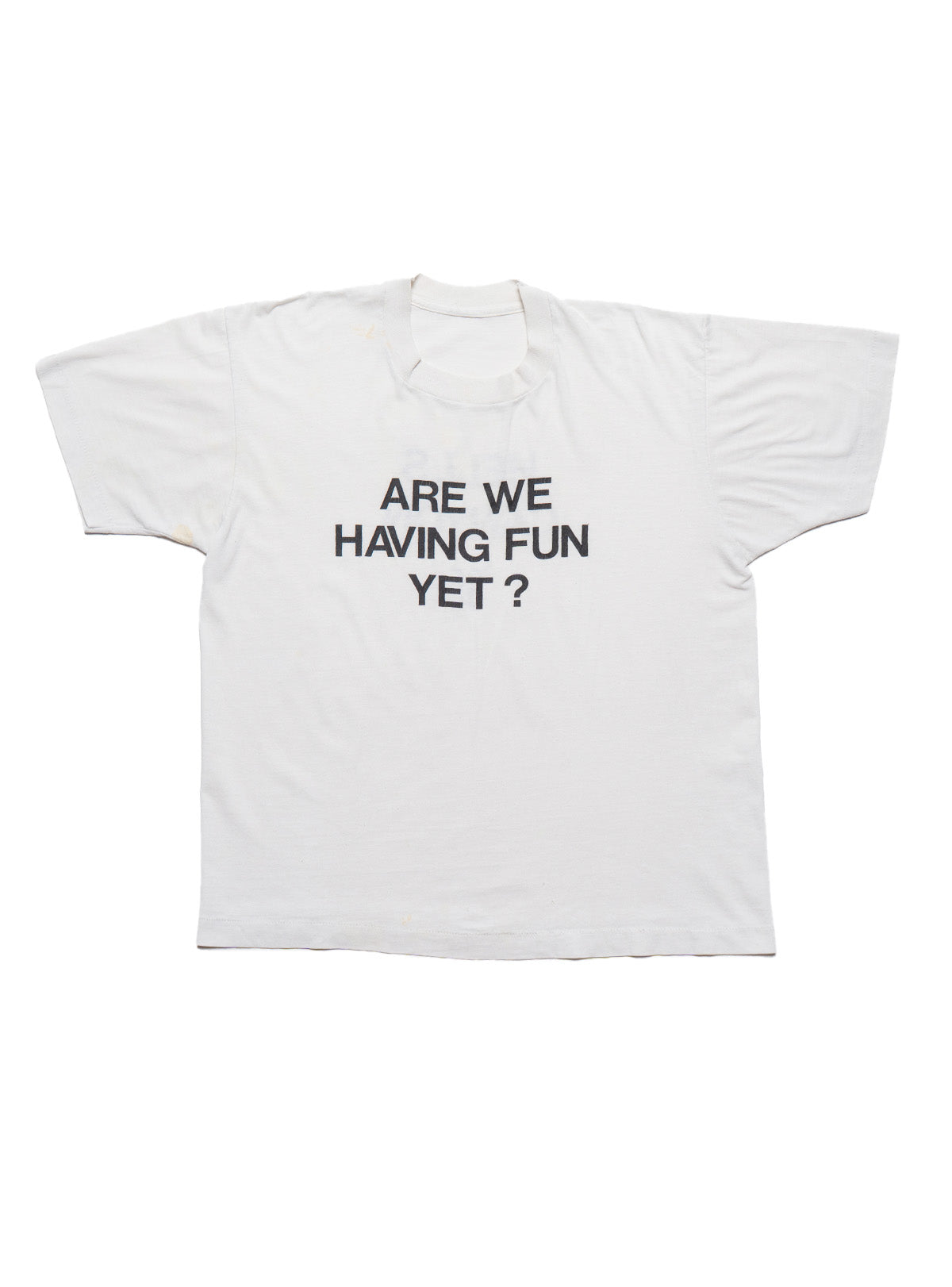 Vintage Are We Having Fun Yet? Tee - UNIF Vintage