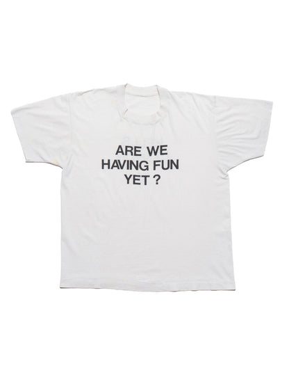 Vintage Are We Having Fun Yet? Tee - UNIF Vintage