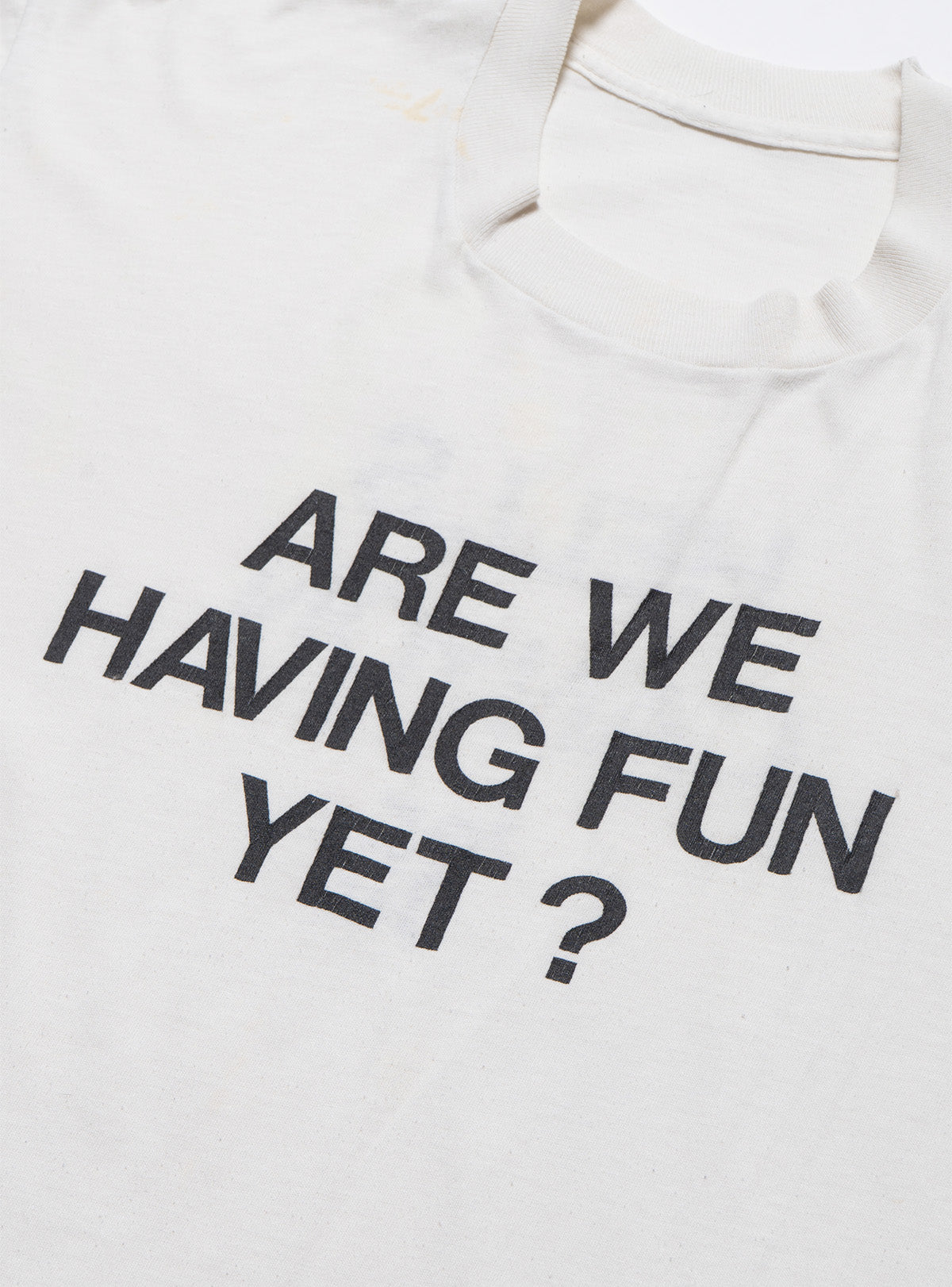 Vintage Are We Having Fun Yet? Tee - UNIF Vintage