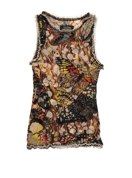 Vintage Jean Paul Gaultier Butterfly Mesh Tank - UNIF Vintage