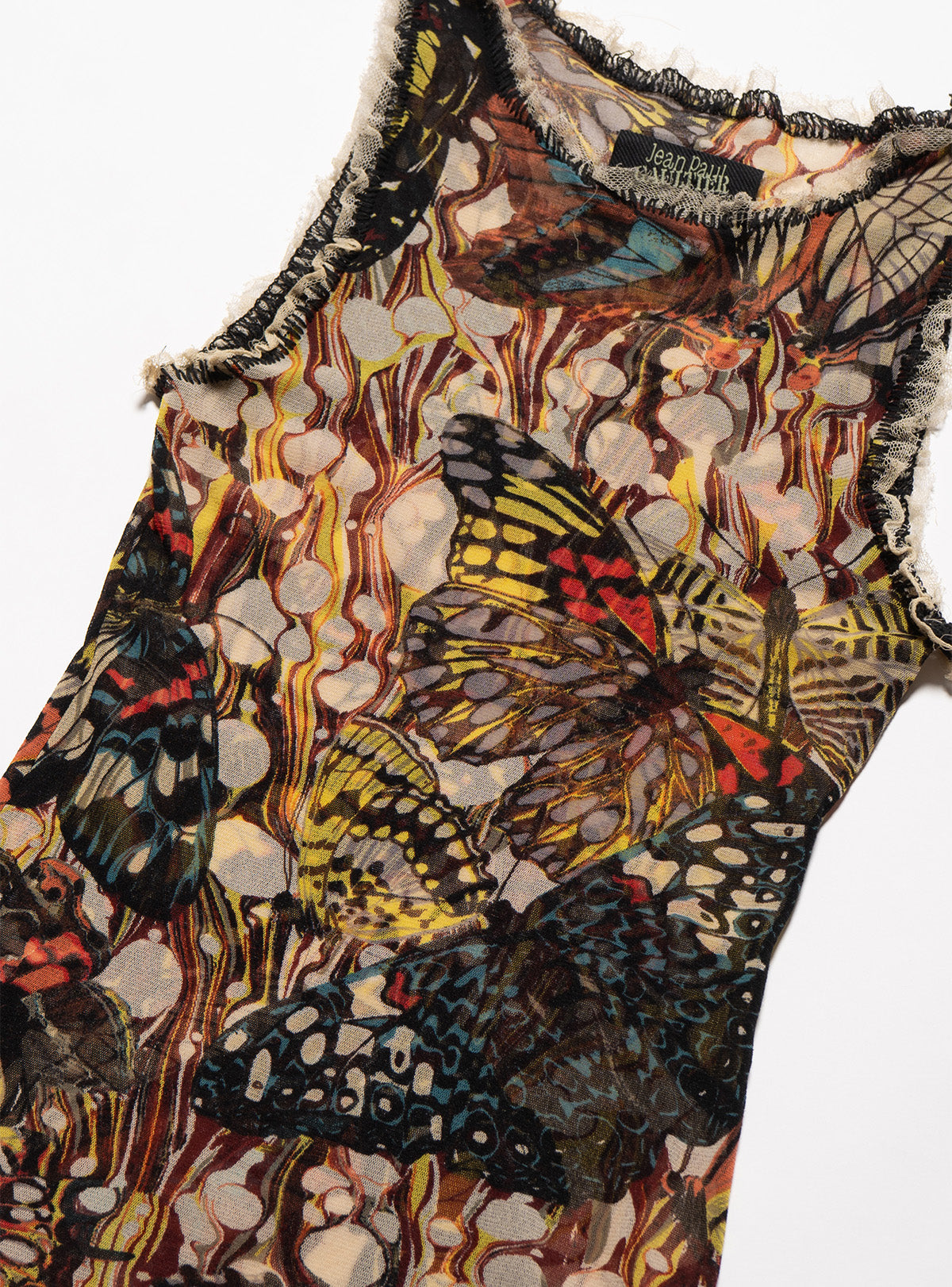 Vintage Jean Paul Gaultier Butterfly Mesh Tank - UNIF Vintage