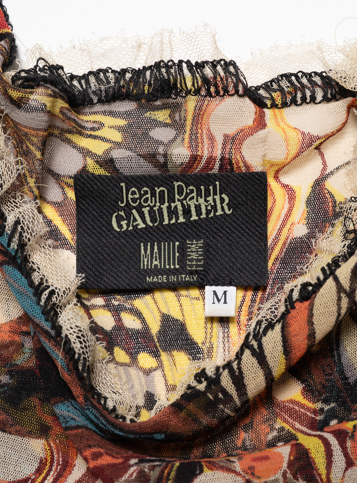Vintage Jean Paul Gaultier Butterfly Mesh Tank - UNIF Vintage