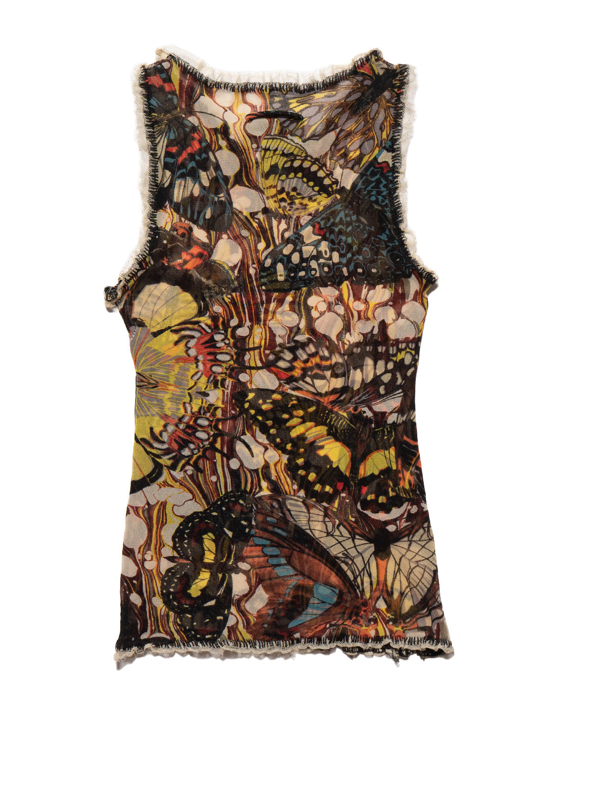 Vintage Jean Paul Gaultier Butterfly Mesh Tank - UNIF Vintage