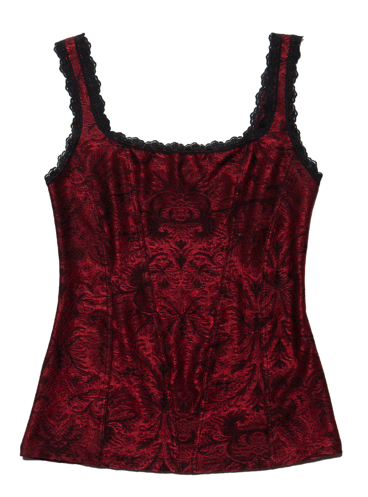Vintage Caché Red Velvet top - UNIF Vintage