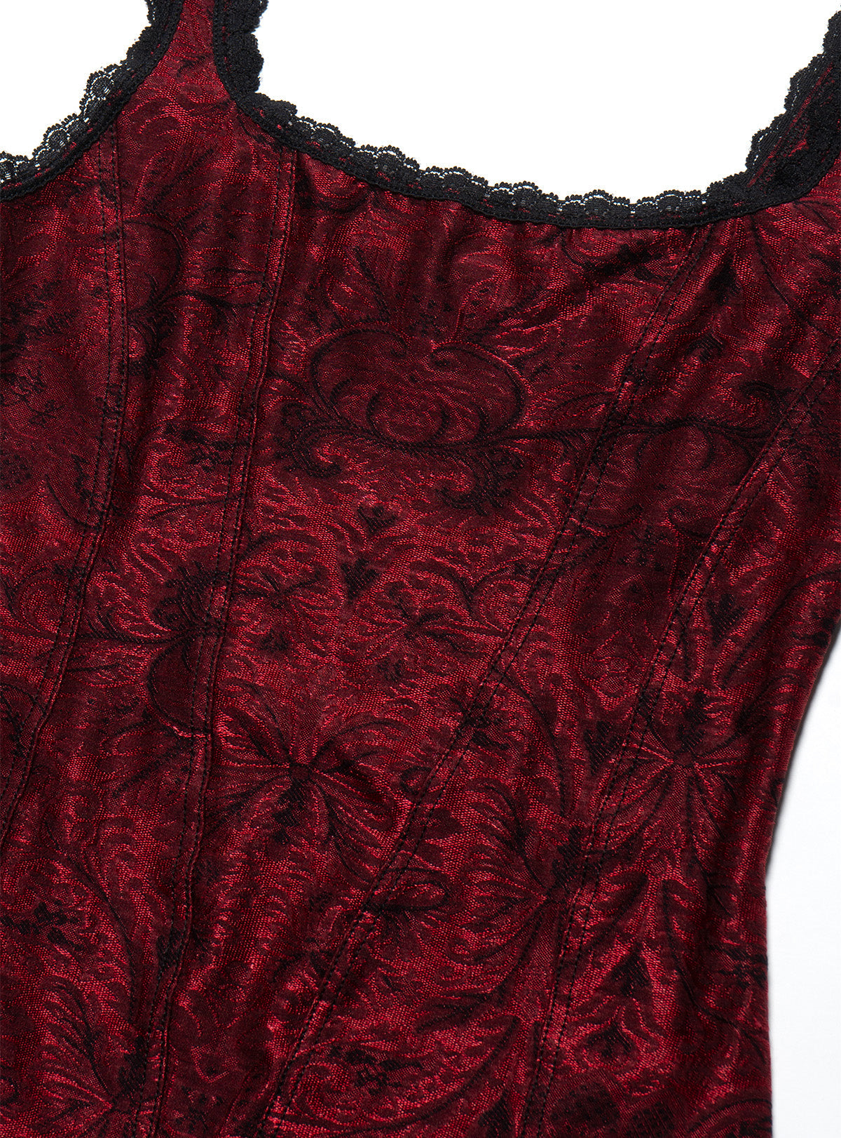 Vintage Caché Red Velvet top - UNIF Vintage