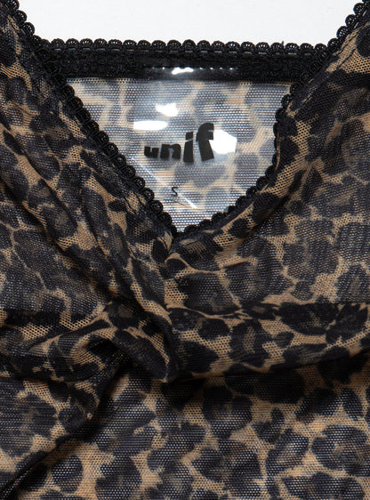 Vintage UNIF Leopard Print Top - UNIF Vintage