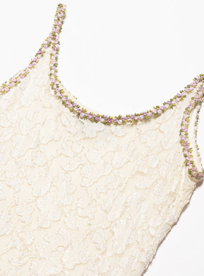 Vintage Betsy Johnson Cream Lace Mini Dress - UNIF Vintage