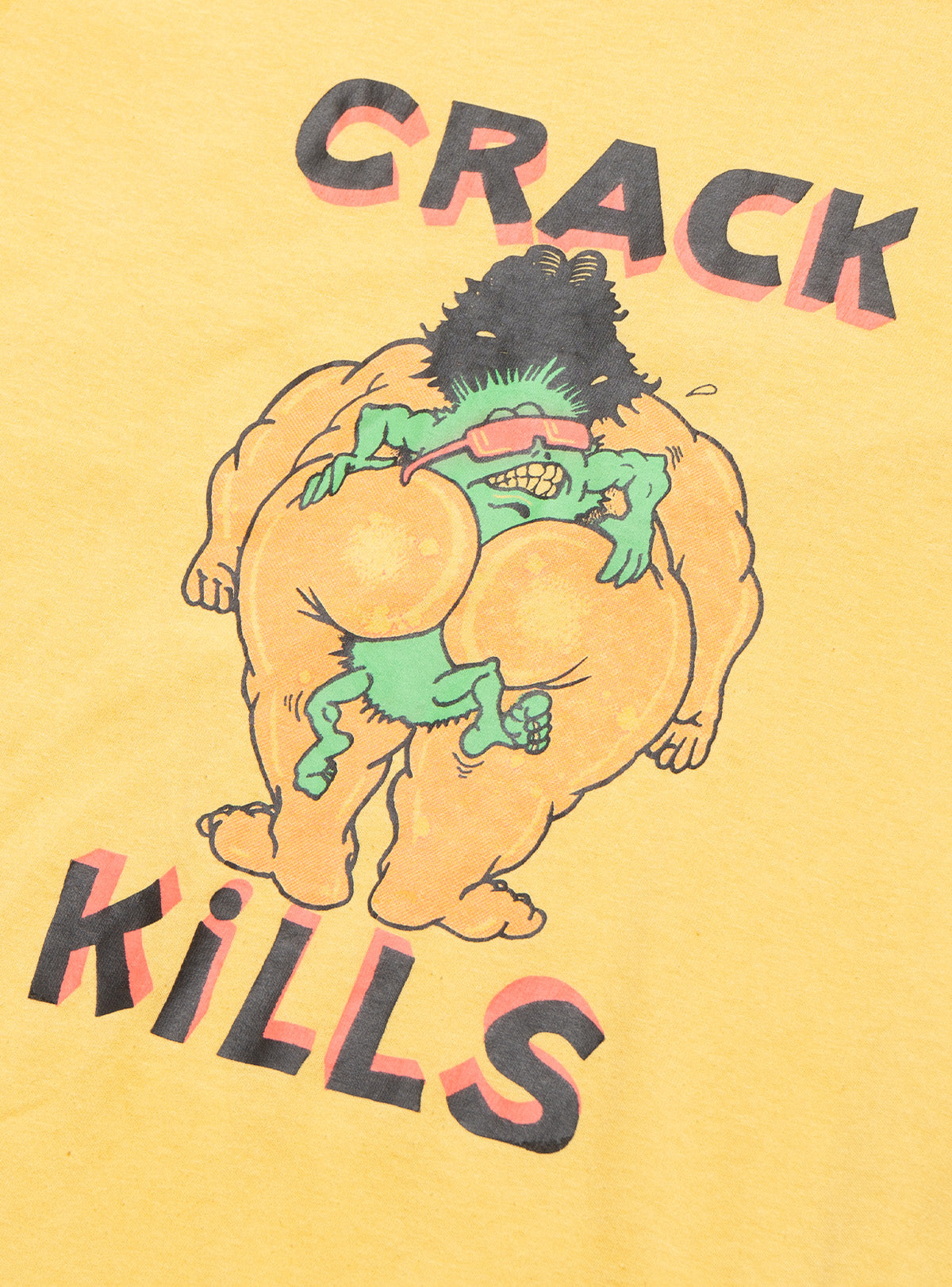 Vintage Crack Kills Tee - UNIF Vintage
