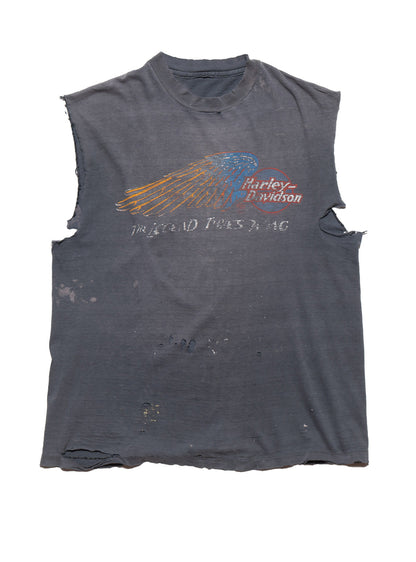 Vintage Harley Las Vegas Sleeveless Tee - UNIF Vintage