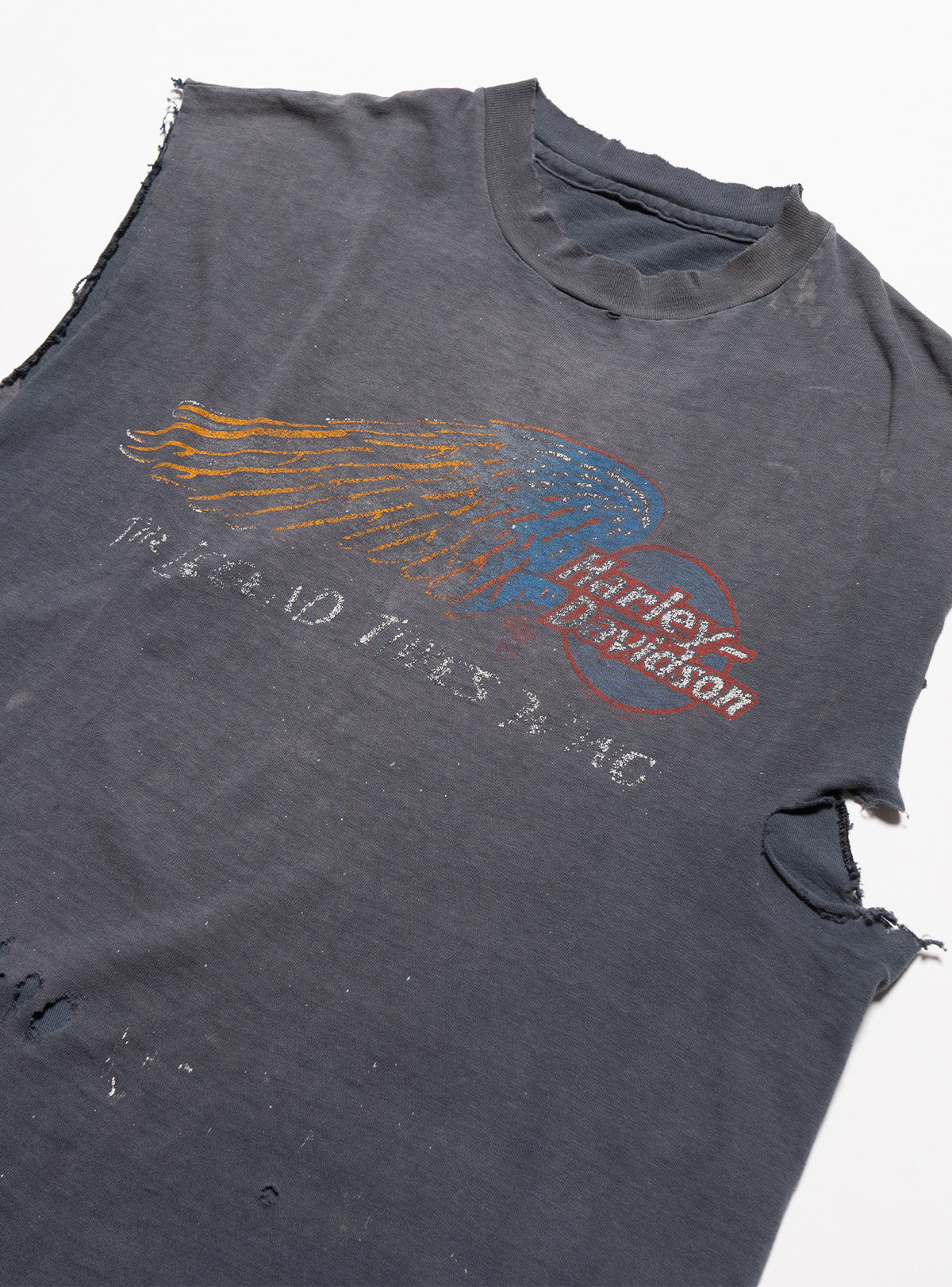 Vintage Harley Las Vegas Sleeveless Tee - UNIF Vintage