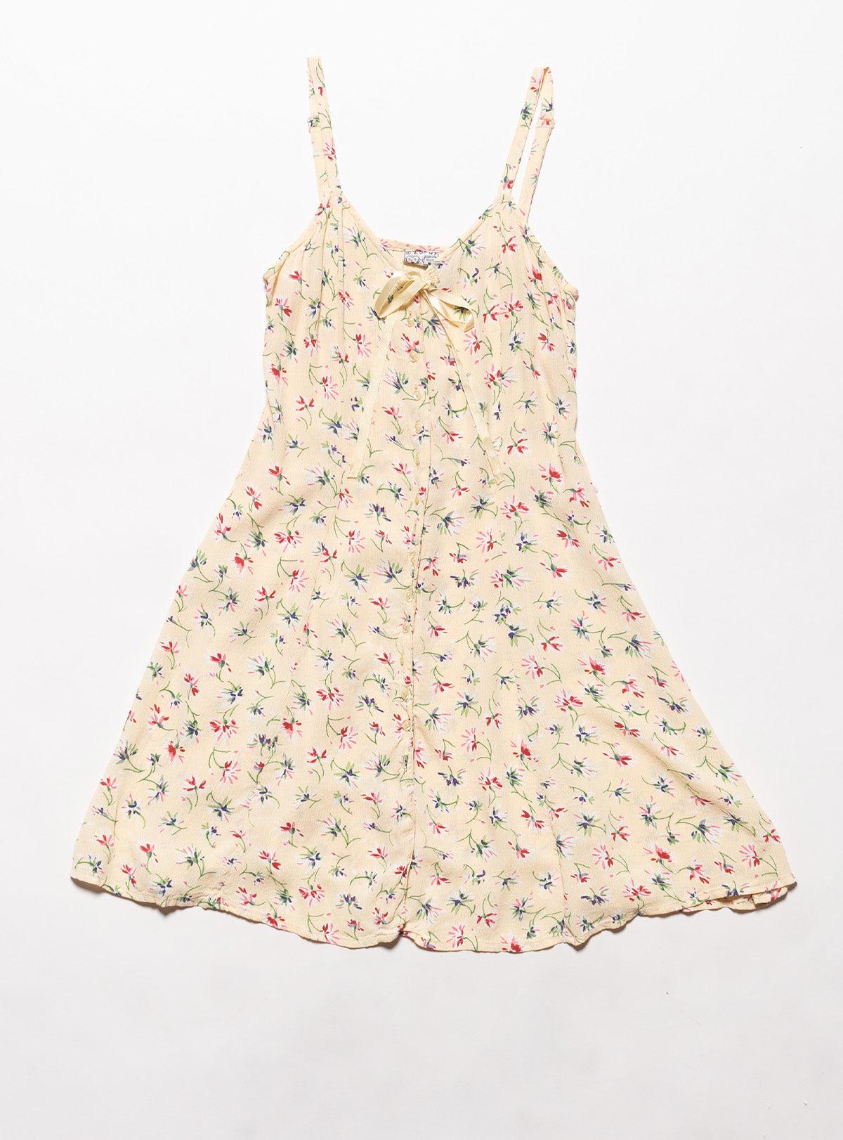 Vintage 2 of Us Grunge Flower Mini Dress - UNIF Vintage