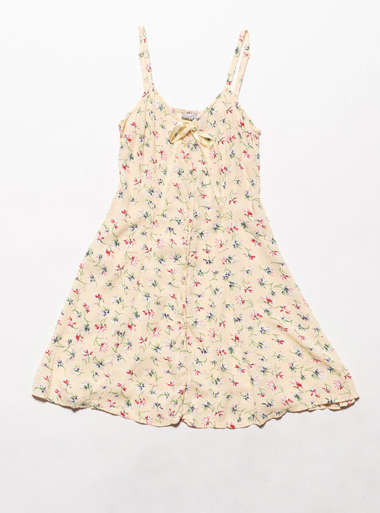 Vintage 2 of Us Grunge Flower Mini Dress - UNIF Vintage