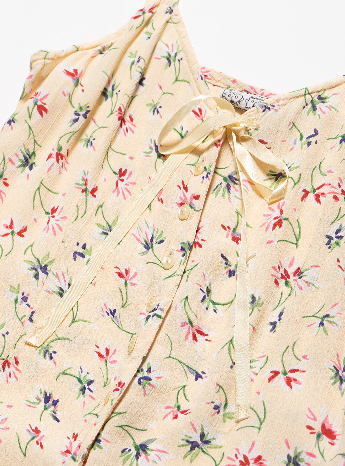 Vintage 2 of Us Grunge Flower Mini Dress - UNIF Vintage