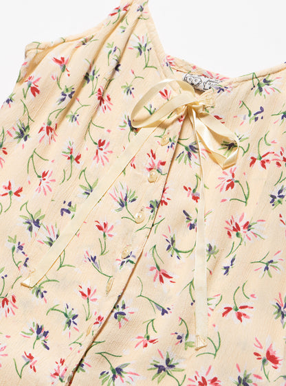 Vintage 2 of Us Grunge Flower Mini Dress - UNIF Vintage