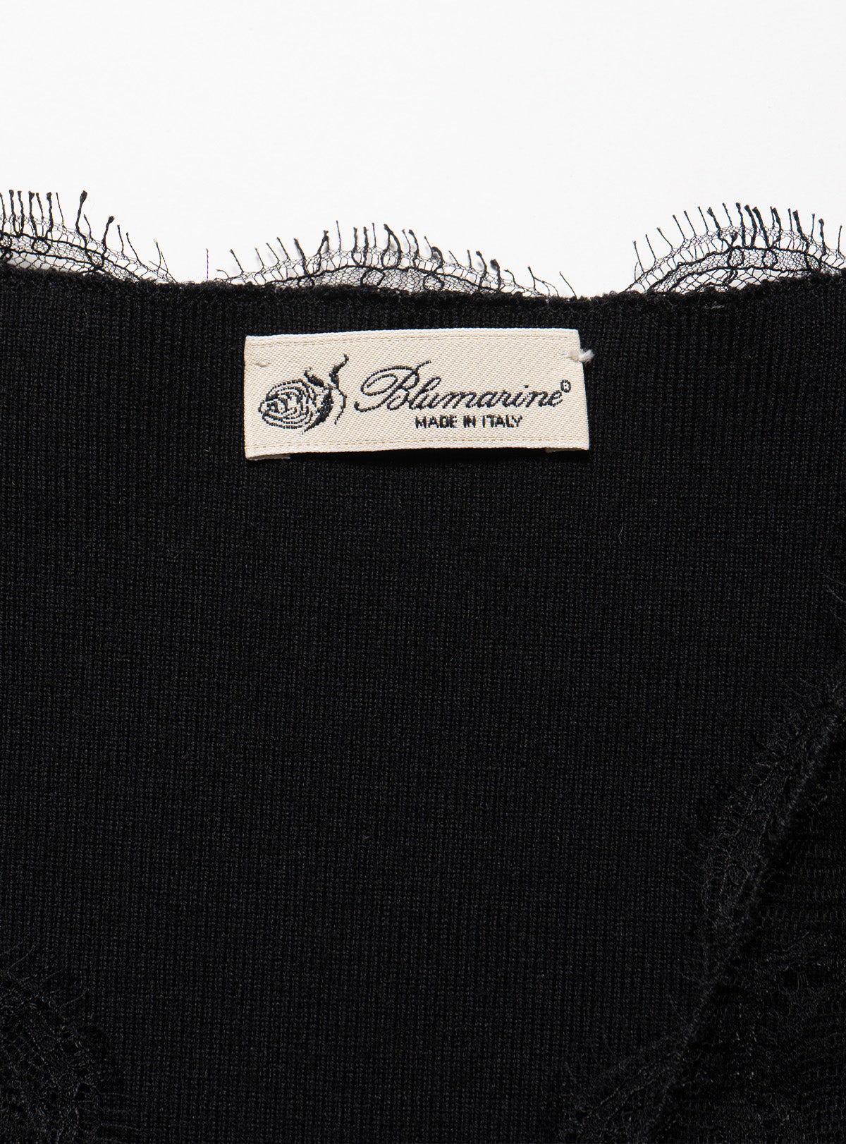 Vintage Blumarine lace Rose Sweater - UNIF Vintage