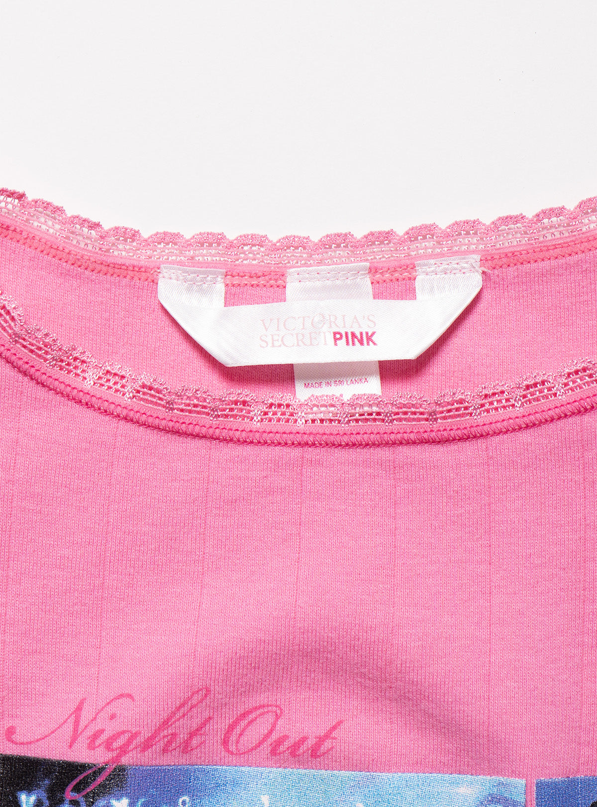 Vintage Pink by Victoria's Secret Night Out Tank - UNIF Vintage