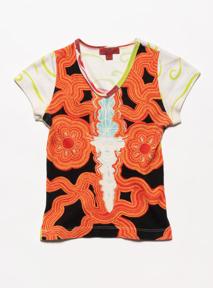 Vintage BCBG Max Azria Elements Baby Tee - UNIF Vintage