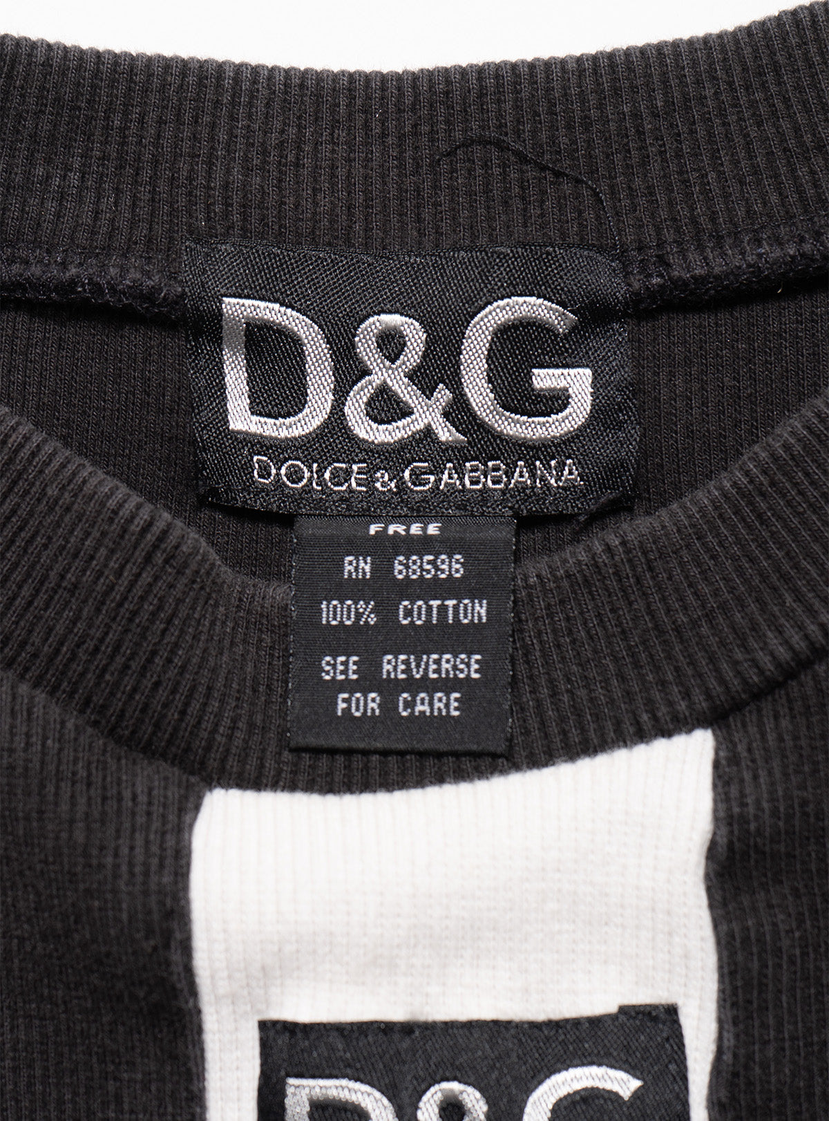 Vintage D&G & Striped Longsleeve Top - UNIF Vintage