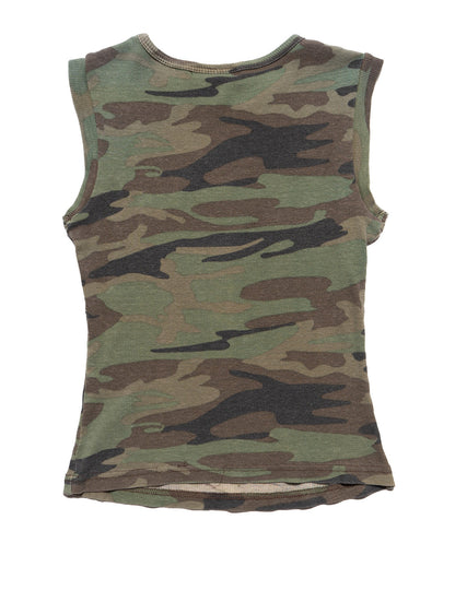 Vintage Self Esteem Camo Turtle Tank - UNIF Vintage