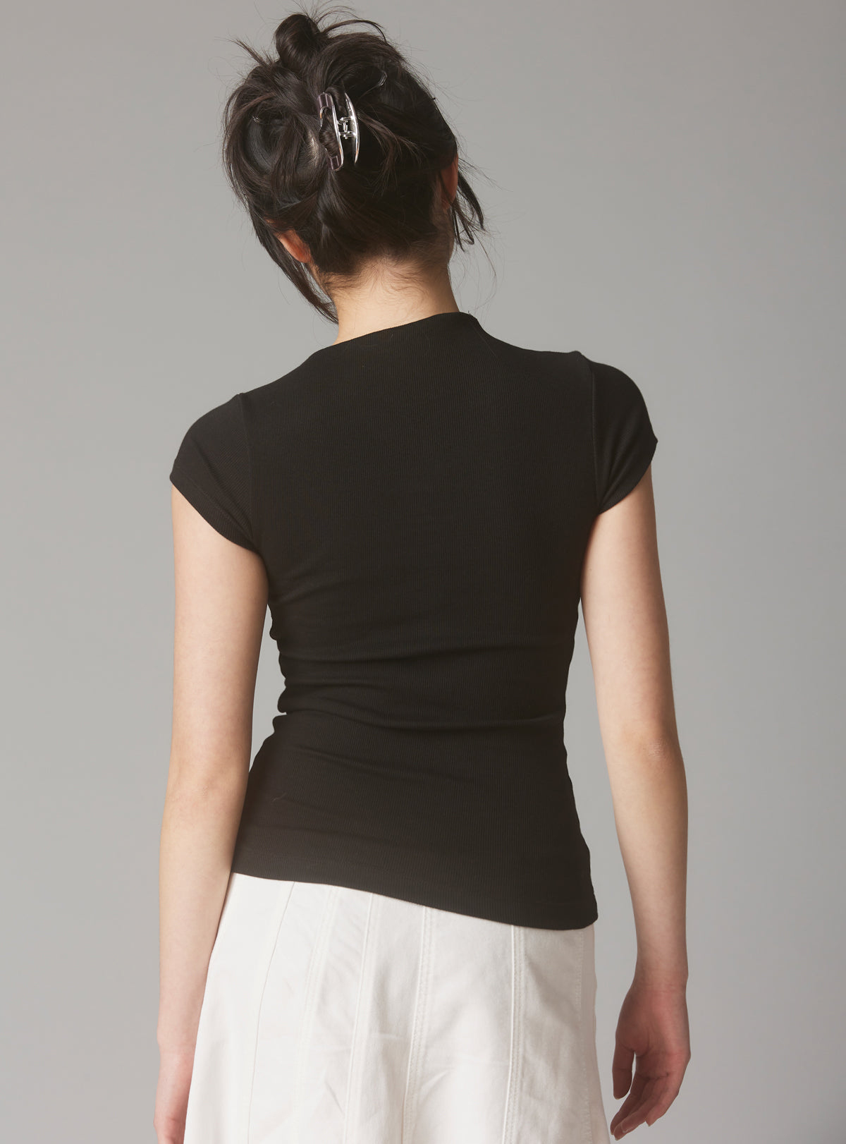 Rib Asymmetrical Cap Sleeve - UNIF New Arrivals